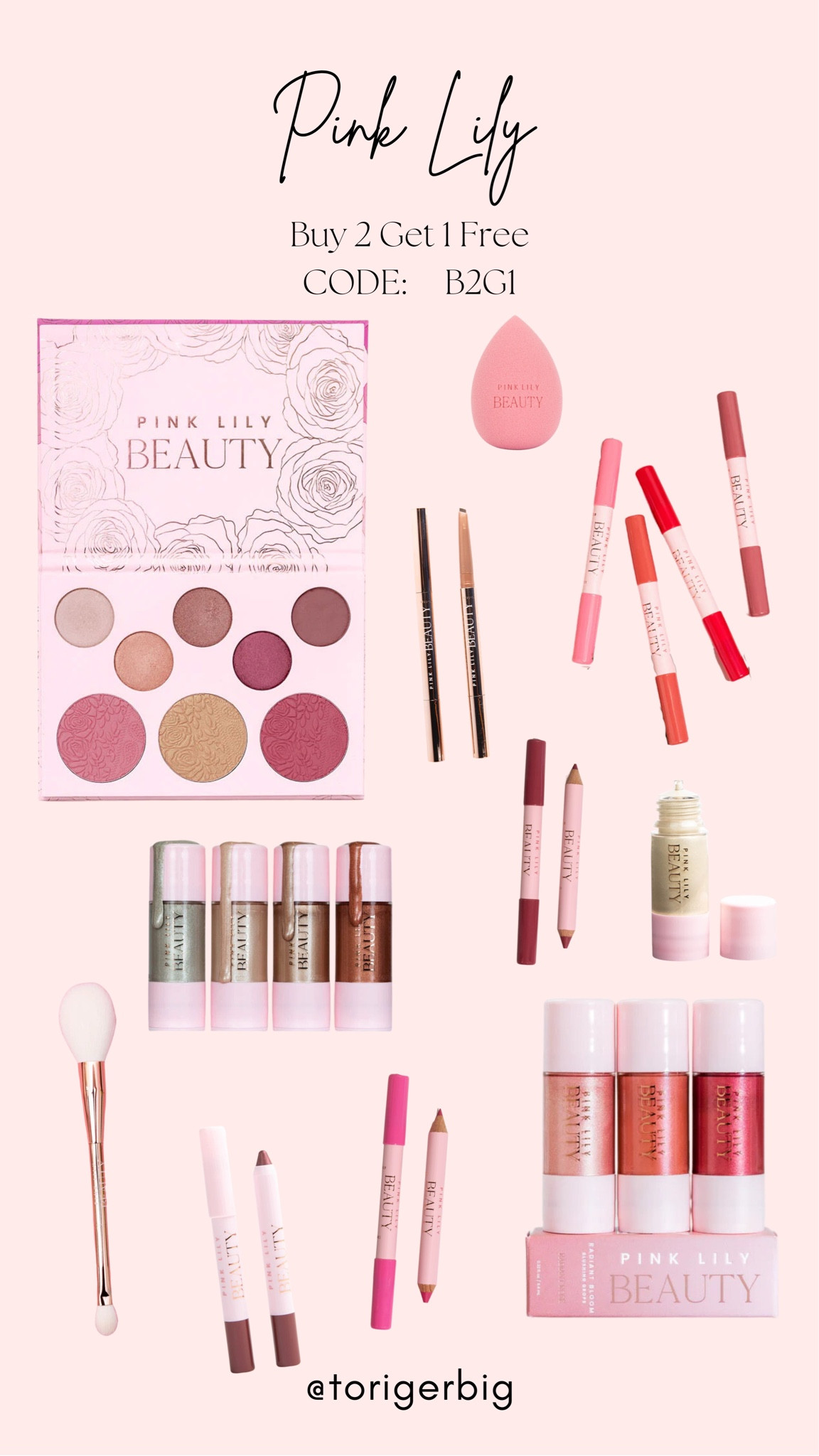Pink Lily buy two get one free beauty sale is going on now. Be sure to check it out. #PinkLily #Beauty #Sale.

#LTKGiftGuide #LTKsalealert #LTKstyletip