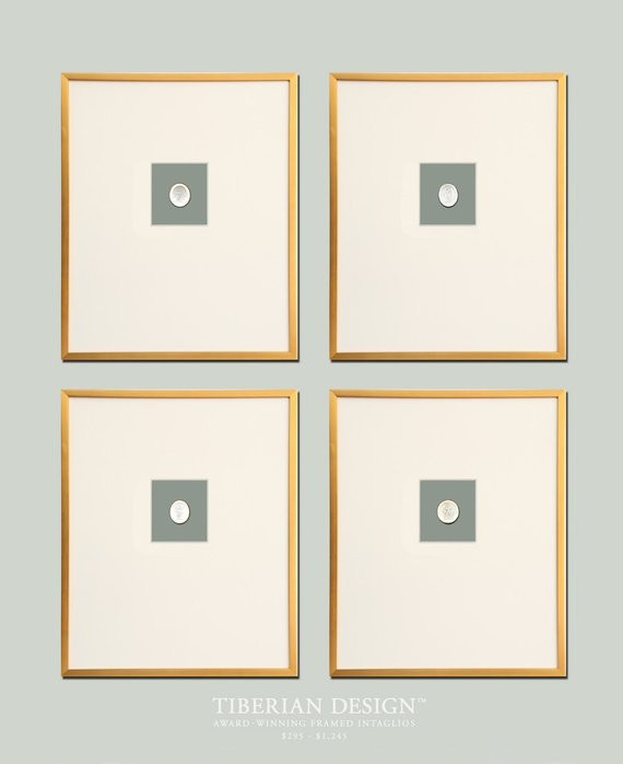 Neo-Classical Framed Intaglio - Single Intaglio | Etsy (US)