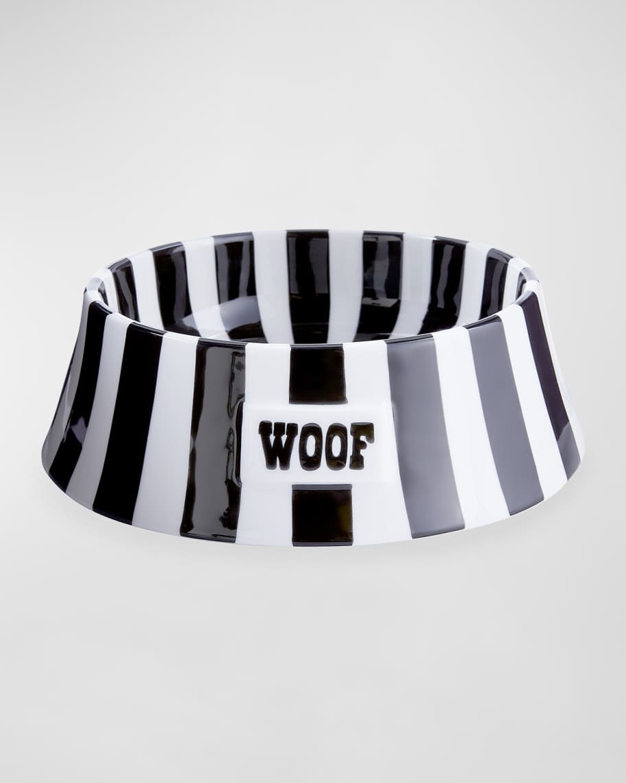 Jonathan Adler Woof Vice Pet Bowl | Neiman Marcus