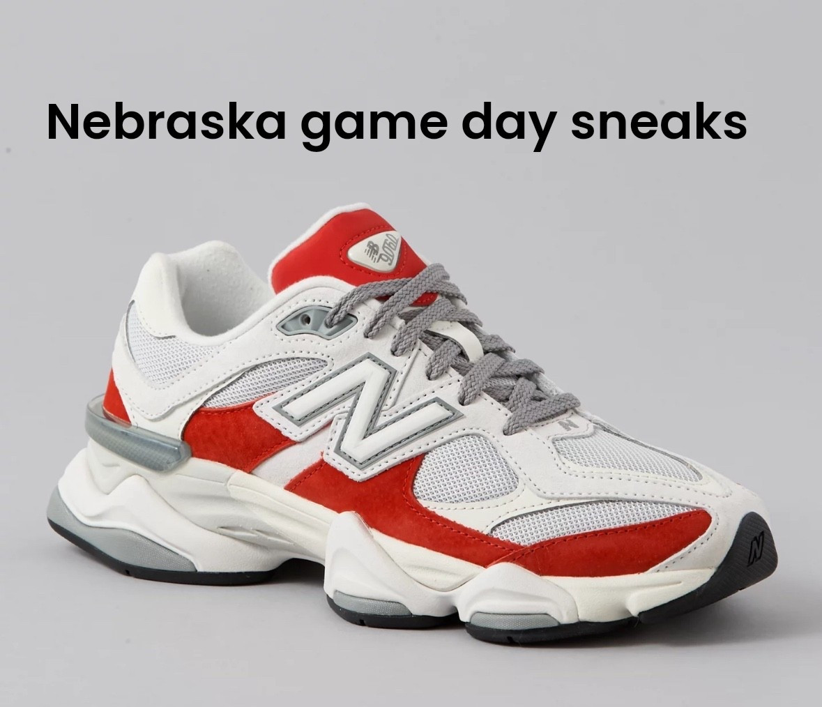 Hear me out, these shoes for game day in Nebraska?! These scream HUSKERS. I have been wanting a pair of New Balances and I am obsessed with these.

#LTKStyleTip #LTKMidsize #LTKShoeCrush
