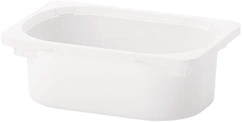 Ikea TROFAST Storage Box, White, 20x30x10 cm (7 ¾x11 ¾x4") | Amazon (US)