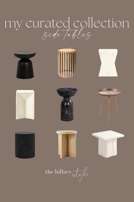 My Curated Collection of Side Tables! 

Side Tables, End Tables, Marble Decor, Concrete Side Tables, Living Room, Organic Modern, West Elm, Target, Target Home, Home Decor, Amazon, Amazon Home, Found It On Amazon, Amazon Home Decor, Amazon Home Finds, Fluted Furniture, Reeded Furniture, Cement Furniture, Walmart, Walmart Home

#LTKstyletip #LTKFind #LTKhome