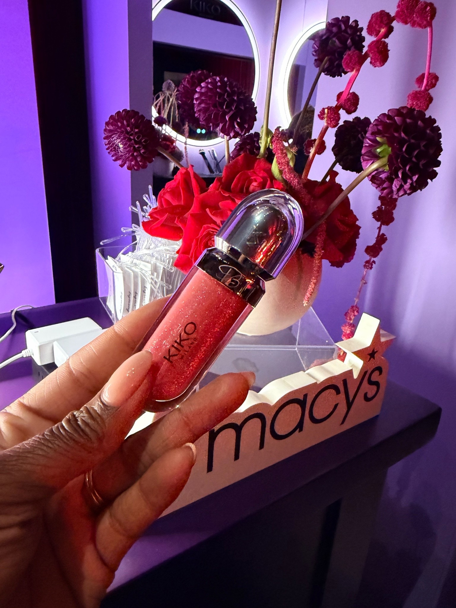 Shimmery Nude 
Pearly Mauve x Kiko @macys