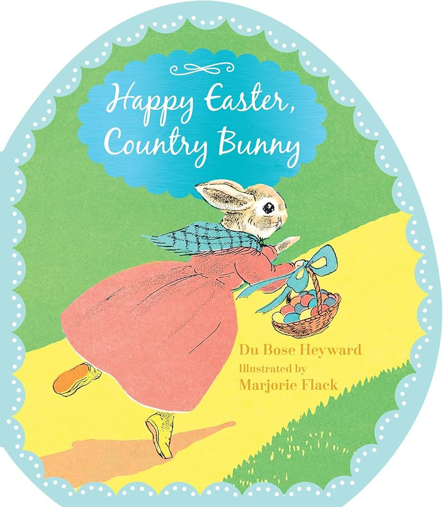 Happy Easter, Country Bunny Shaped Board Book: An Easter And Springtime Book For Kids | Amazon (US)