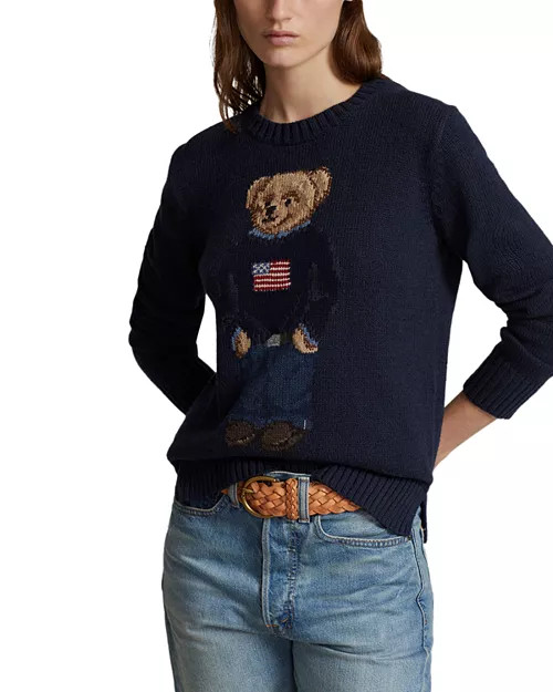 Polo Bear Flag Crewneck Sweater | Bloomingdale's (US)