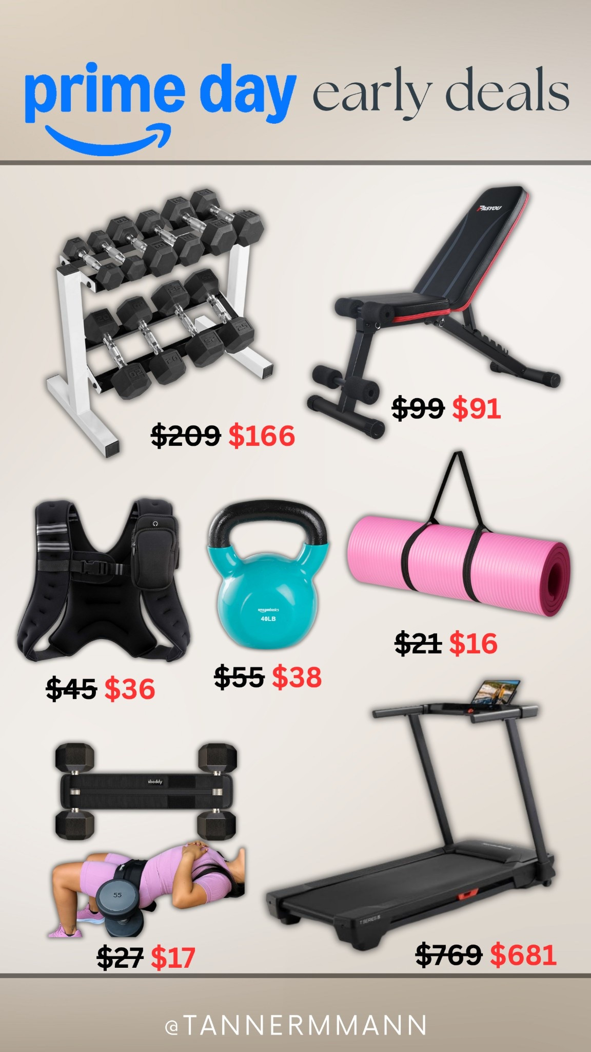 Amazon Prime Day Early Deals #workoutequipment

#LTKActive #LTKSaleAlert