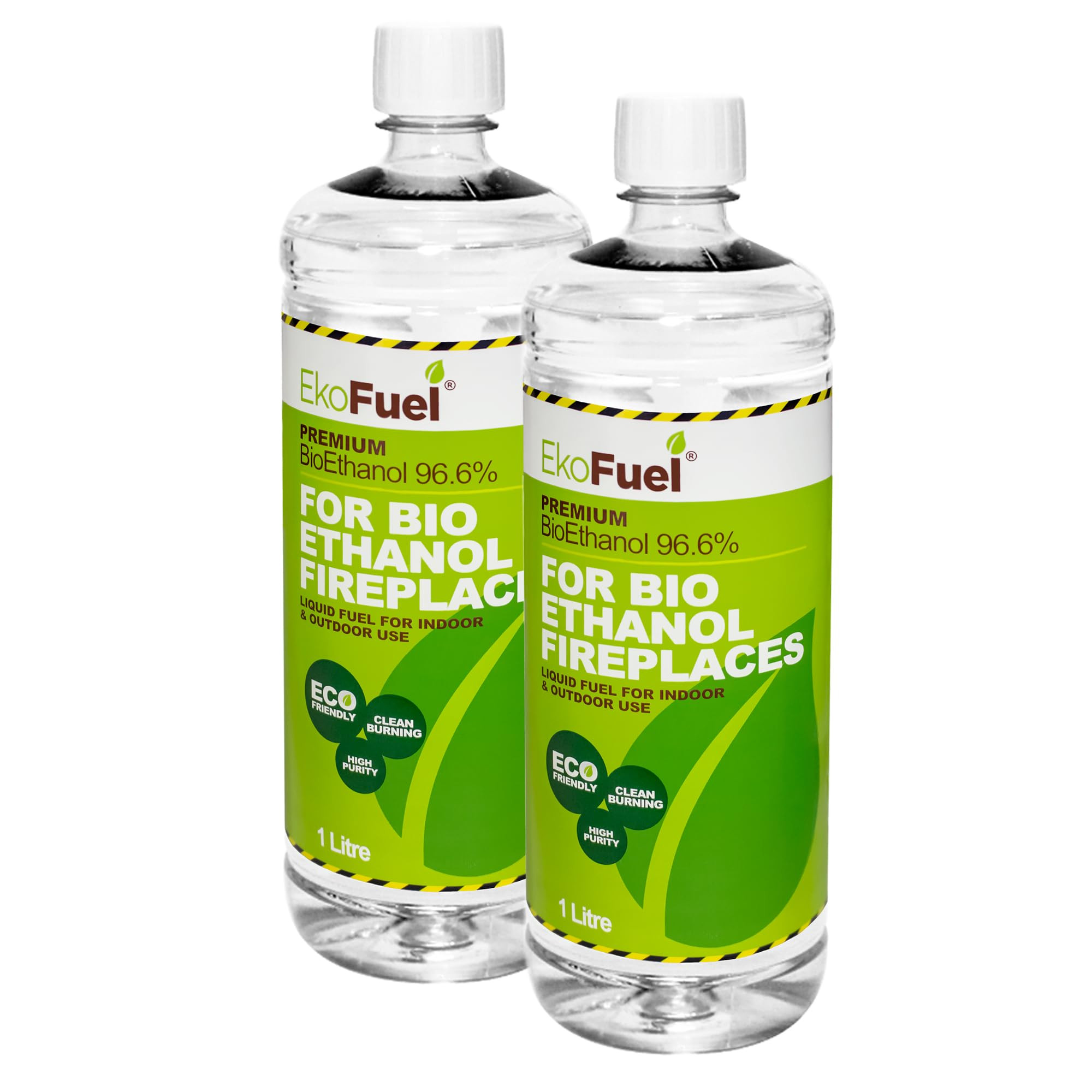 EKOFUEL (2 Litre) Premium Bioethanol Fuel – Bio Ethanol Liquid Fuel for Fires Pits, Fireplace |... | Amazon (UK)