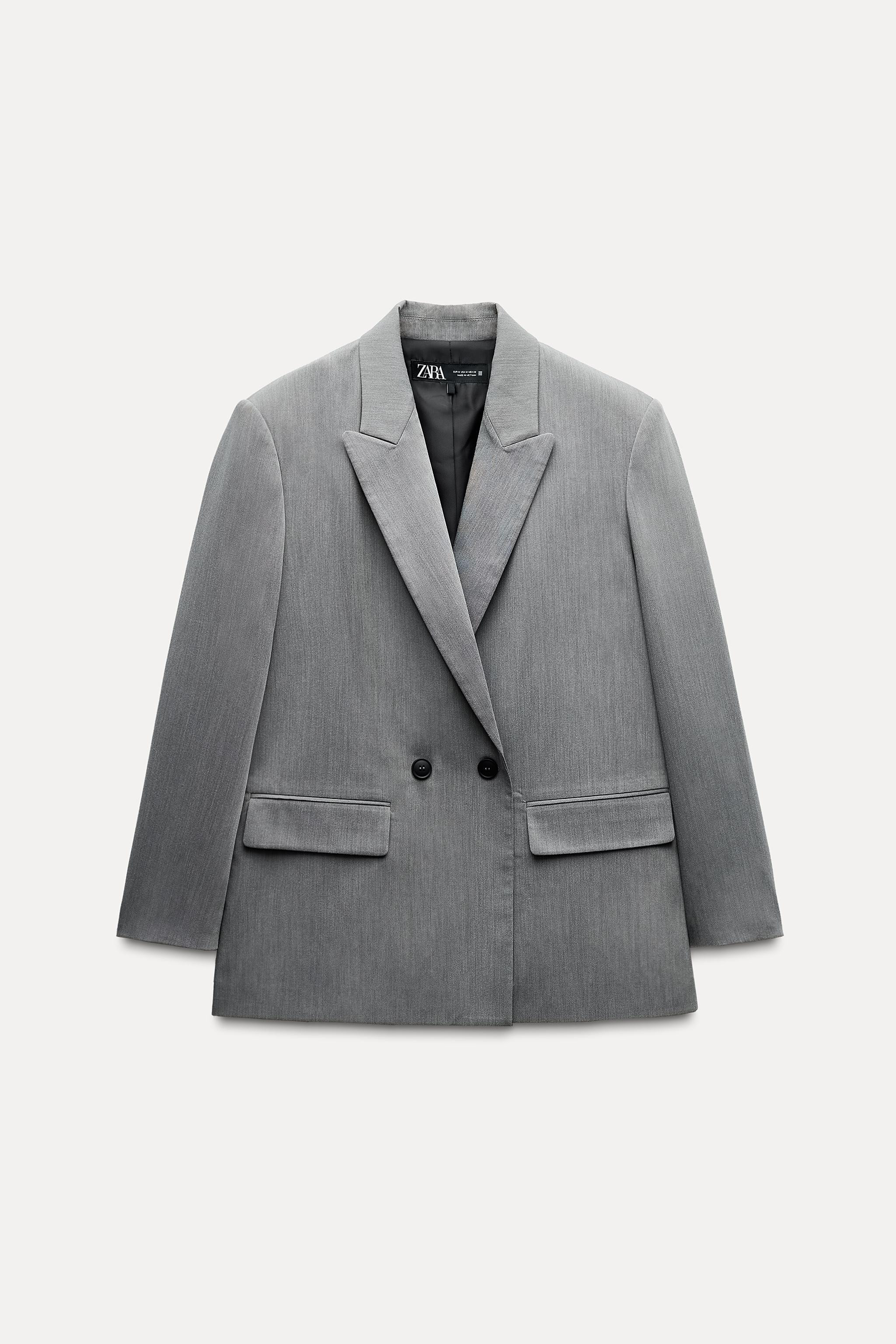 OVERSIZED DOUBLE BREASTED BLAZER | Zara US