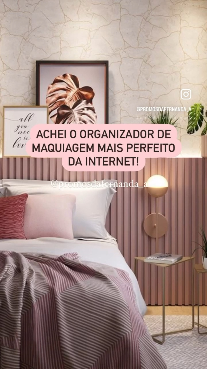 Organizador de maquiagem giratório em acrílico, funcional e bonito!

#LTKhome #LTKbeauty #LTKbrasil