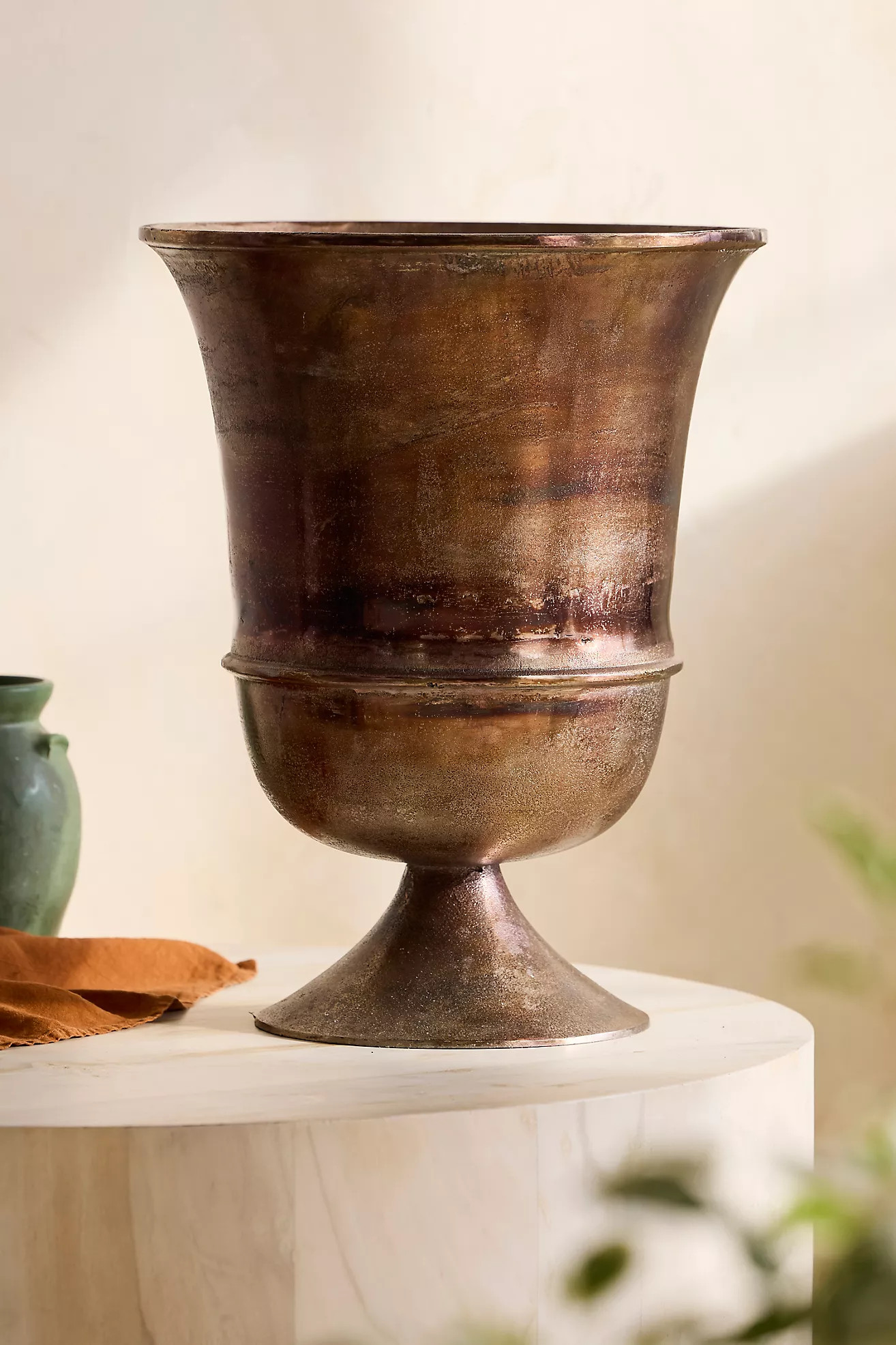 Flared Bronze Urn Planter | Terrain