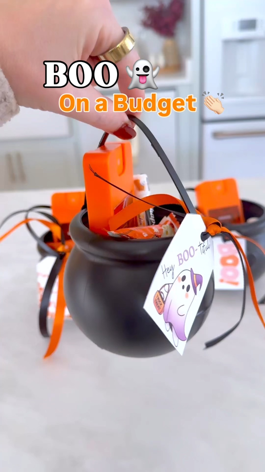 Mini boo baskets on a budget! Most of what I used is from Walmart, but I could only find the chapsticks on Amazon! 






Halloween finds
Walmart finds 
Halloween gifts 
Mini cauldrons 
Hand sanitizer 
Pumpkin spice 
Lip balm 

#LTKHalloween #LTKParties #LTKFindsUnder50