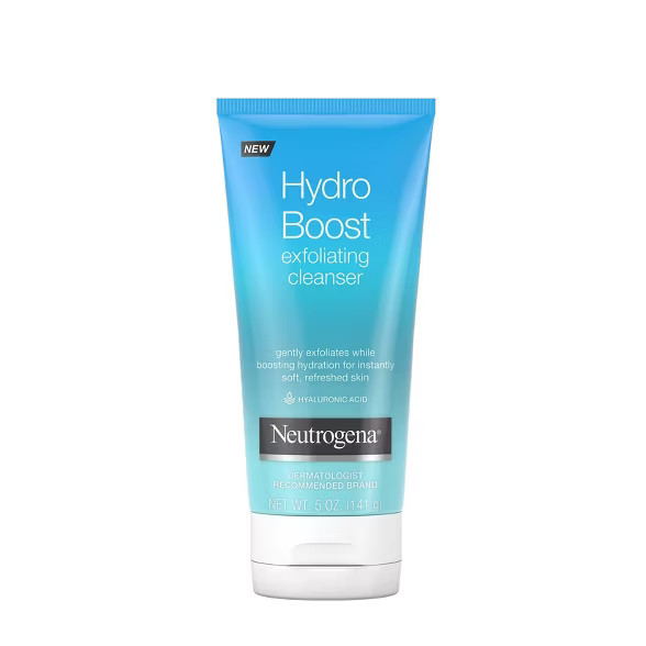 Neutrogena Hydro Boost Gentle Exfoliating Facial Cleanser - 5oz | Target