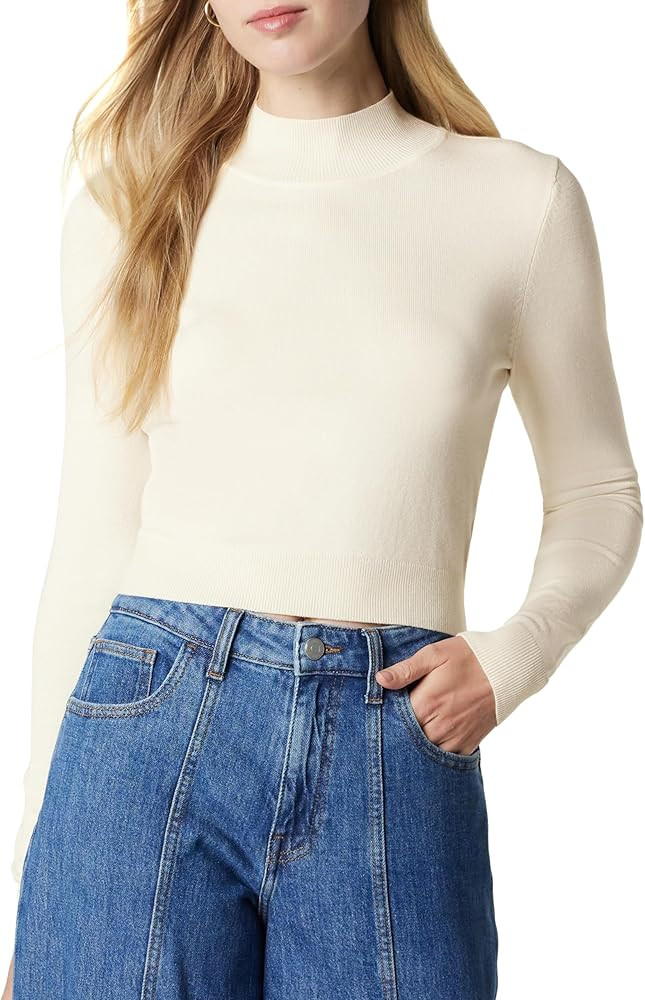 The Drop Women's Maura Long Sleeve Mock Neck Sweater | Amazon (US)