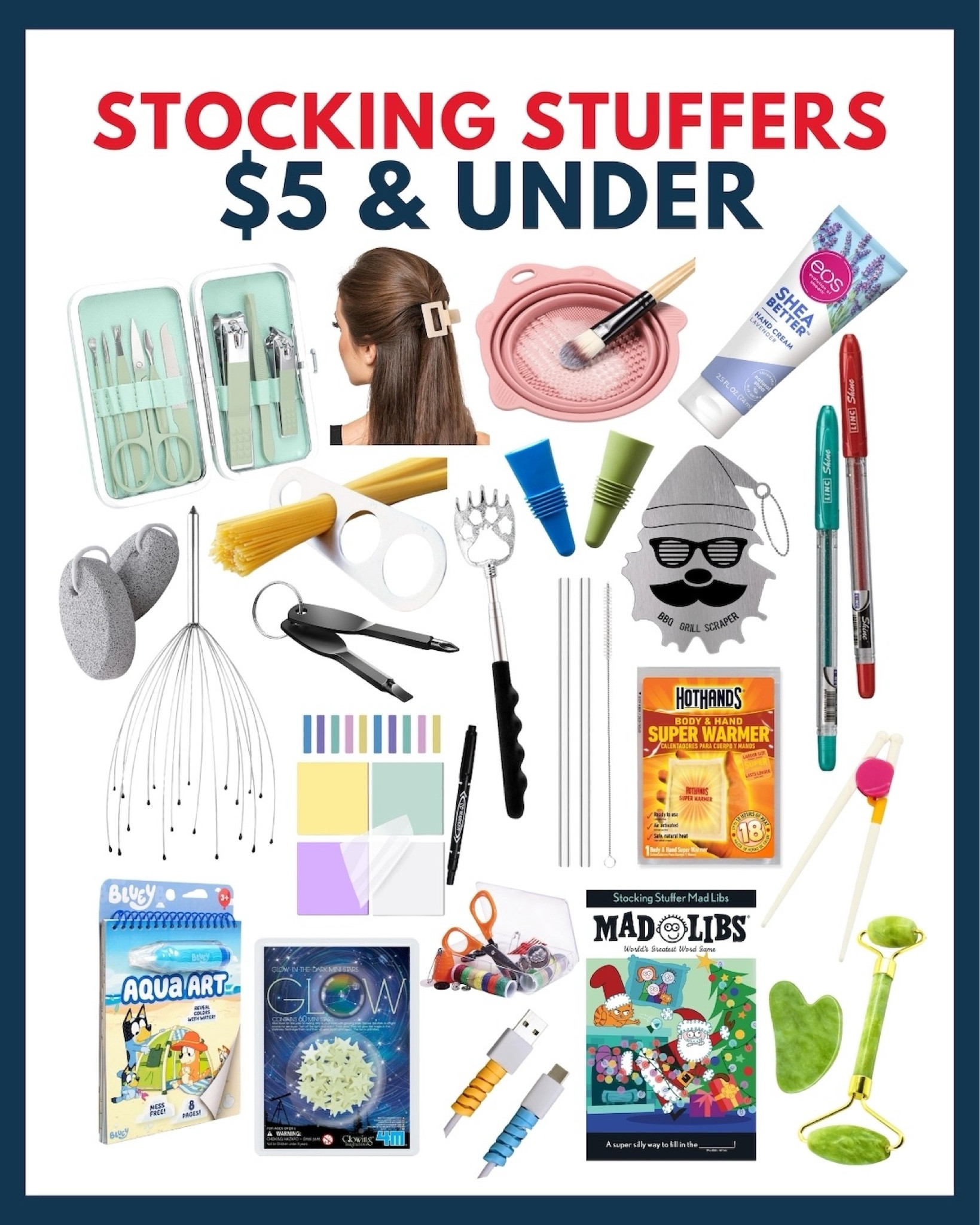 🎄🎁 Stocking Stuffers Under $5 That WOW! 🎁🎄
Get ready to sleigh your holiday shopping with these budget-friendly stocking stuffer ideas! 🎅✨ From practical lifesavers to quirky fun finds, we’ve rounded up gifts that are perfect for everyone on your list—all under FIVE bucks! 💵🎉
✅ Perfect for last-minute surprises!
✅ So cute and thoughtful
✅ They’ll never guess the price! 😉
✅ Fun for all ages—yes, even picky teens! 🙌
Swipe to shop these festive goodies and start stuffing those stockings like a holiday pro! 💫🎁👇✨

#LTKGiftGuide #LTKSaleAlert #LTKHoliday