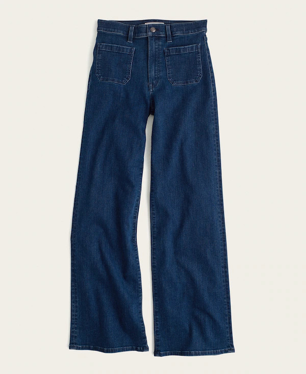 The Emmy Wide-Leg Jean in Super Stretch Denim | Madewell