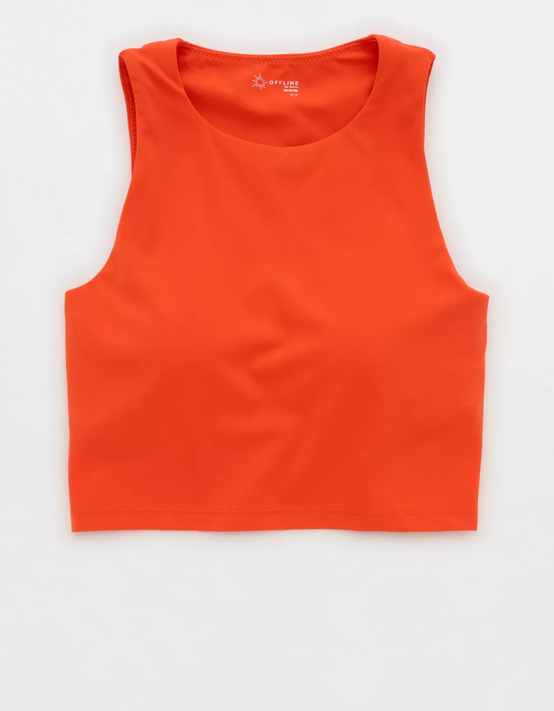 OFFLINE By Aerie Real Me XTRA High Neck Longline Sports Bra | Aerie