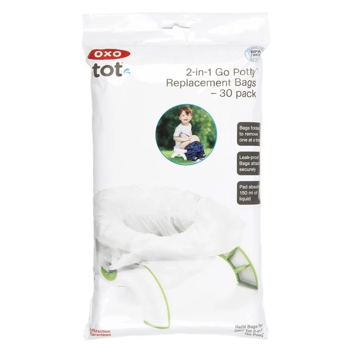 OXO Tot Go Potty Replacement Bags, 30 Pack | Walmart (US)