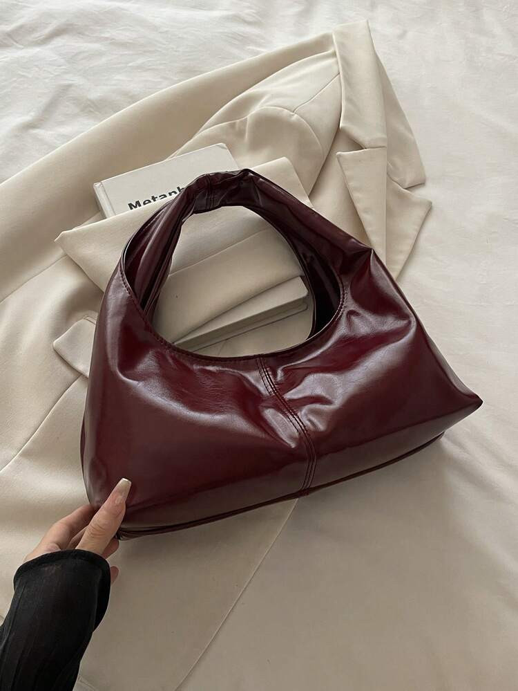 in Burgundy Women Shoulder Bags | SHEIN