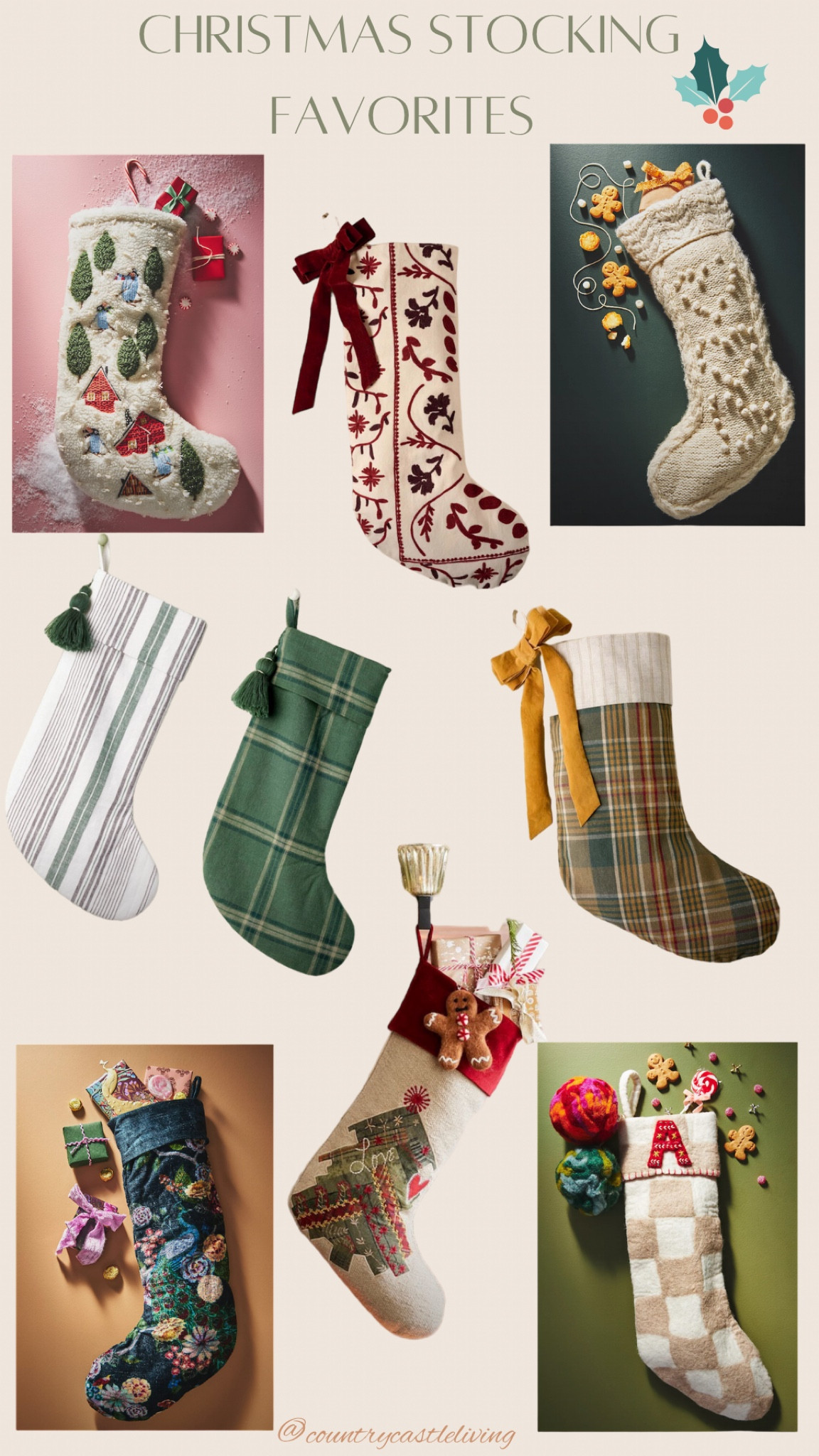 My top favorites Christmas stockings for this holiday season 🎄✨

#LTKHoliday #LTKGiftGuide #LTKSeasonal