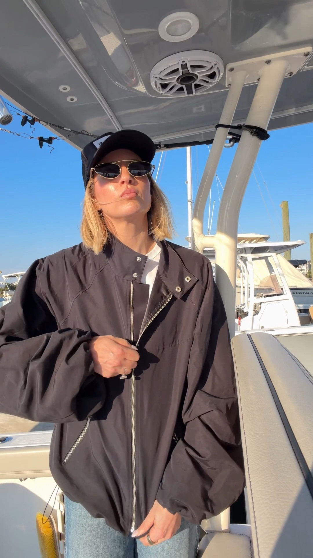 My jacket is back in stock! I’m wearing a medium

#LTKMothersDay #LTKootd #LTKTall