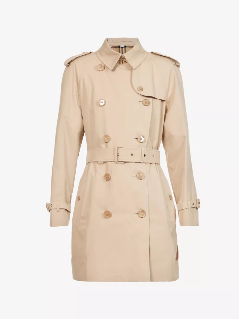 Waterloo double-breasted cotton-twill trench coat | Selfridges