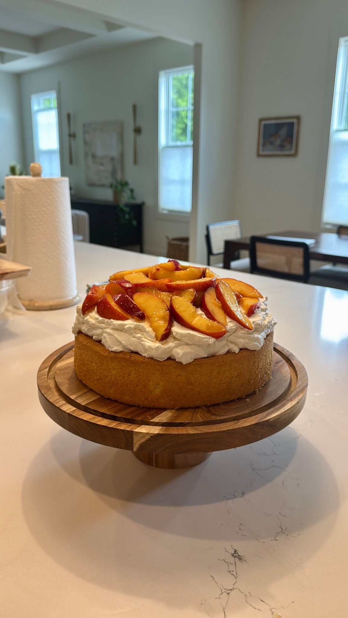 Acacia wood cake stand also doubles as a charcuterie board if your flip it over 👏🏽

#LTKHome #LTKSeasonal #LTKFindsUnder50