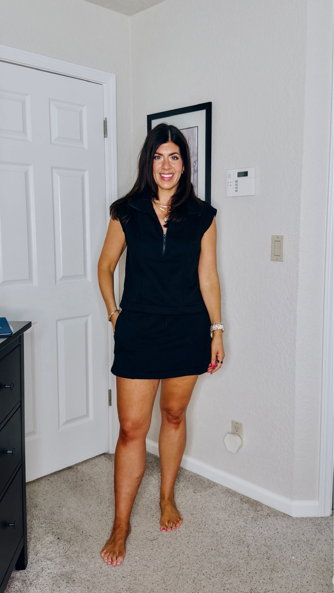 Wearing a medium in both. 
Use code Meghanxspanx 

Activewear, active clothes, active skirt, Spanx, casual outfit, spring style, summer style, midsize fashion, trending 

#LTKMidsize #LTKSeasonal #LTKootd