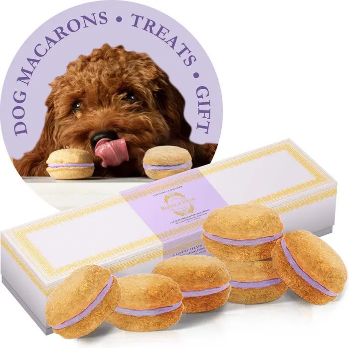 BONNE ET FILOU Lavender Macarons Dog Treats | Nordstrom | Nordstrom