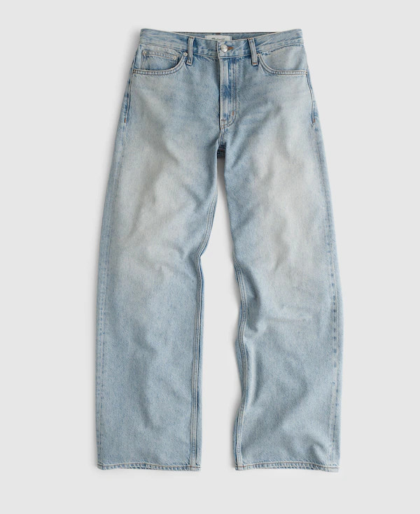 The Low-Slung Baggy Jean in Airy Denim | Madewell