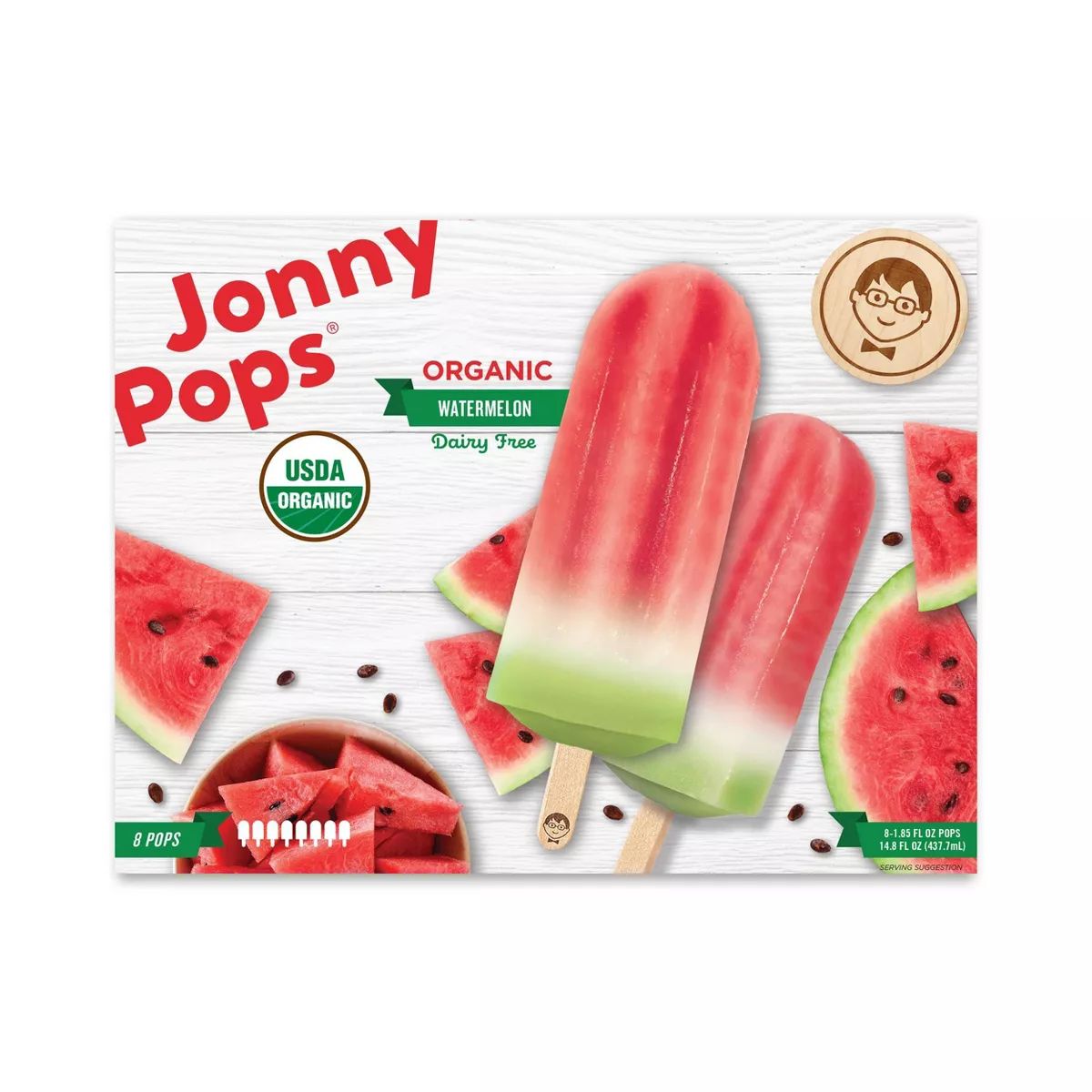 JonnyPops Watermelon Frozen Water Pop - 14.8oz | Target
