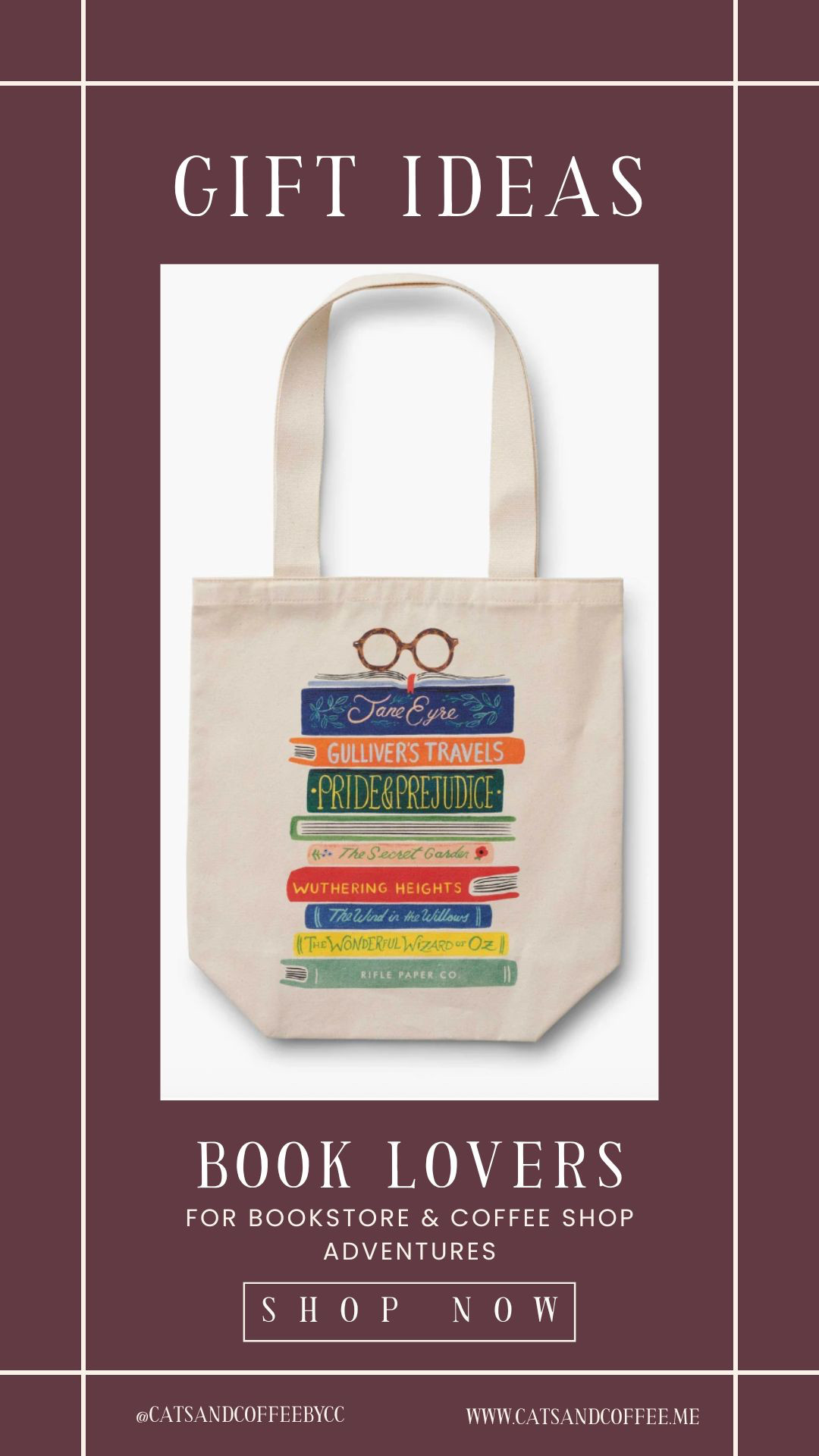 Thoughtful Christmas Gifts for Readers 👜 Rifle Paper Co. Bookish Tote For Bookstore & Café Adventures - A stylish, sturdy tote for readers on the go — perfect for bookstore trips, café reading days, or carrying their current read everywhere they wander. A great holiday gift idea or wishlist addition for book lovers who read beyond the couch. I’m tagging more thoughtful gift ideas — like cozy mugs, Kindles, and fleece throws — to help you find the perfect presents for every reader on your list. 

 #LTKGiftGuide #LTKTravel #LTKItBag
