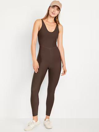 Sleeveless PowerSoft 7/8 Bodysuit for Women | Old Navy (US)