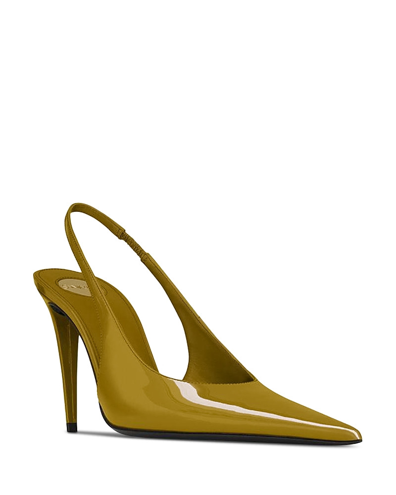 Saint Laurent Women's Guermantes Slingback Pumps | Bloomingdale's (US)