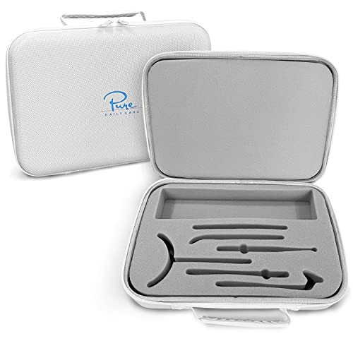 Pure Daily Care NuDerma Official Carrying Case for High Frequency Wand - Holds All Attachments - Portable for Travel - Compatible with All Nuderma Models - Padded Storage and Travel Case | Amazon (US)