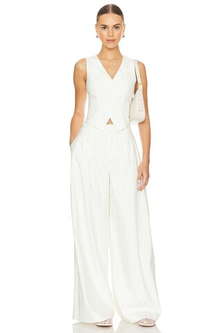 Lovers and Friends x Maggie MacDonald Leah Pant in White from Revolve.com | Revolve Clothing (Global)