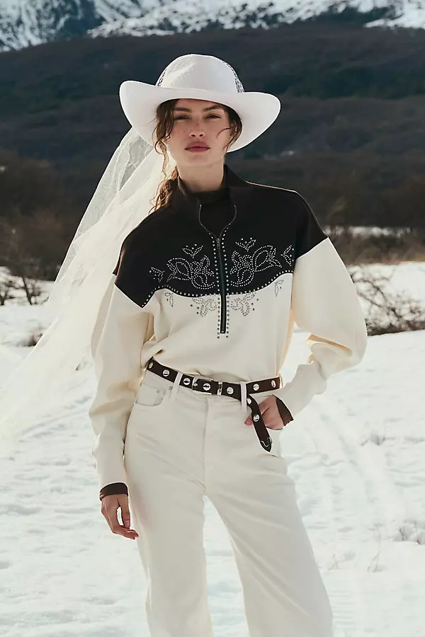 By Anthropologie Studded Western Belt | Anthropologie (UK)