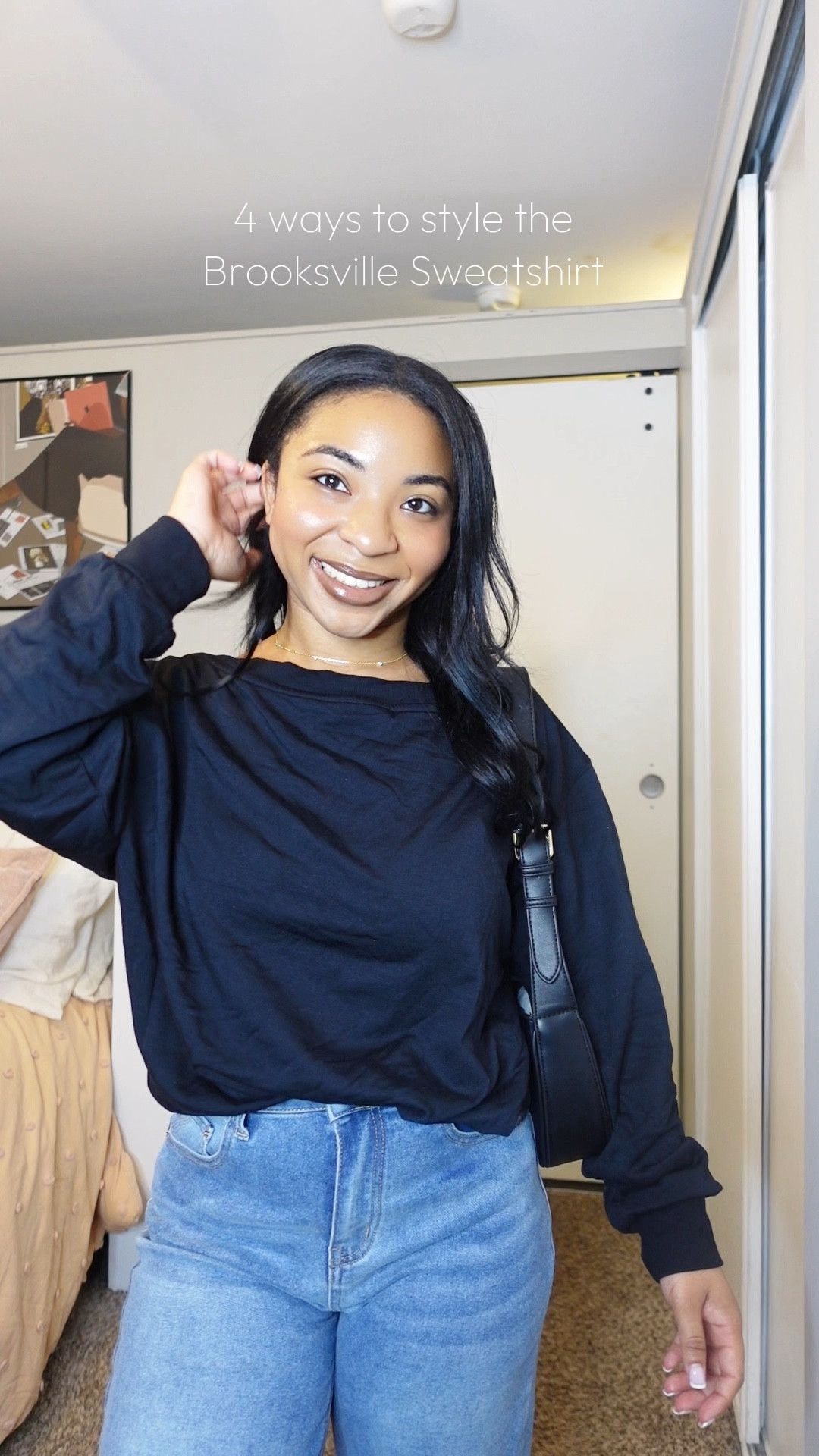 I’m loving this Brooksville sweatshirt during the winter season! It takes me from running errands to lounging and everything in between 💕 I styled it four ways and I love. 

#LTKHoliday #LTKootd #LTKPetite