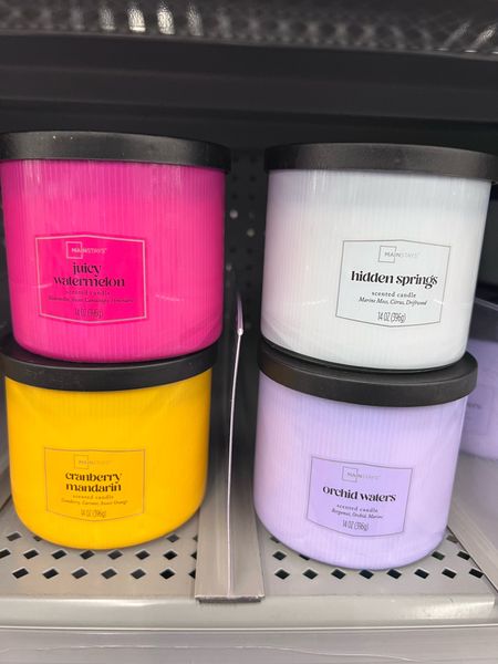 3 wick candles for less than $6 each!! Teacher appreciation gift idea! #walmarthome 