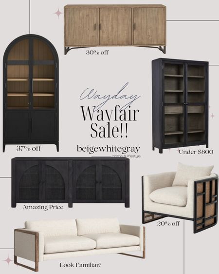Attention! Make sure you actually go to the website to see the sale price today! All these home furnishings are stunning and on sale at Wayfair!! Black accent furniture!! 

#LTKSaleAlert #LTKxWayDay #LTKHome