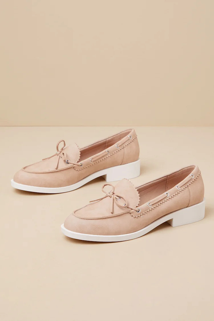 Lagoon Camel Boat Shoe Loafers | Lulus