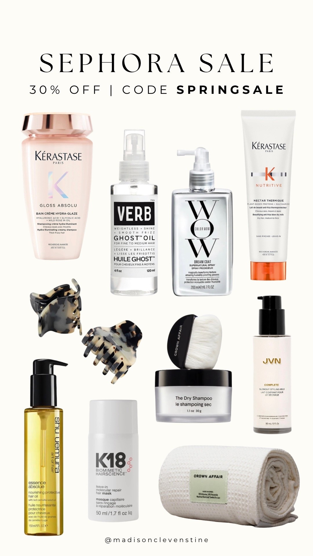 The hair products I’m eyeing from the Sephora sale! Use code SPRINGSALE to get 30% off 🤍🔗

#LTKSaleAlert #LTKBeauty