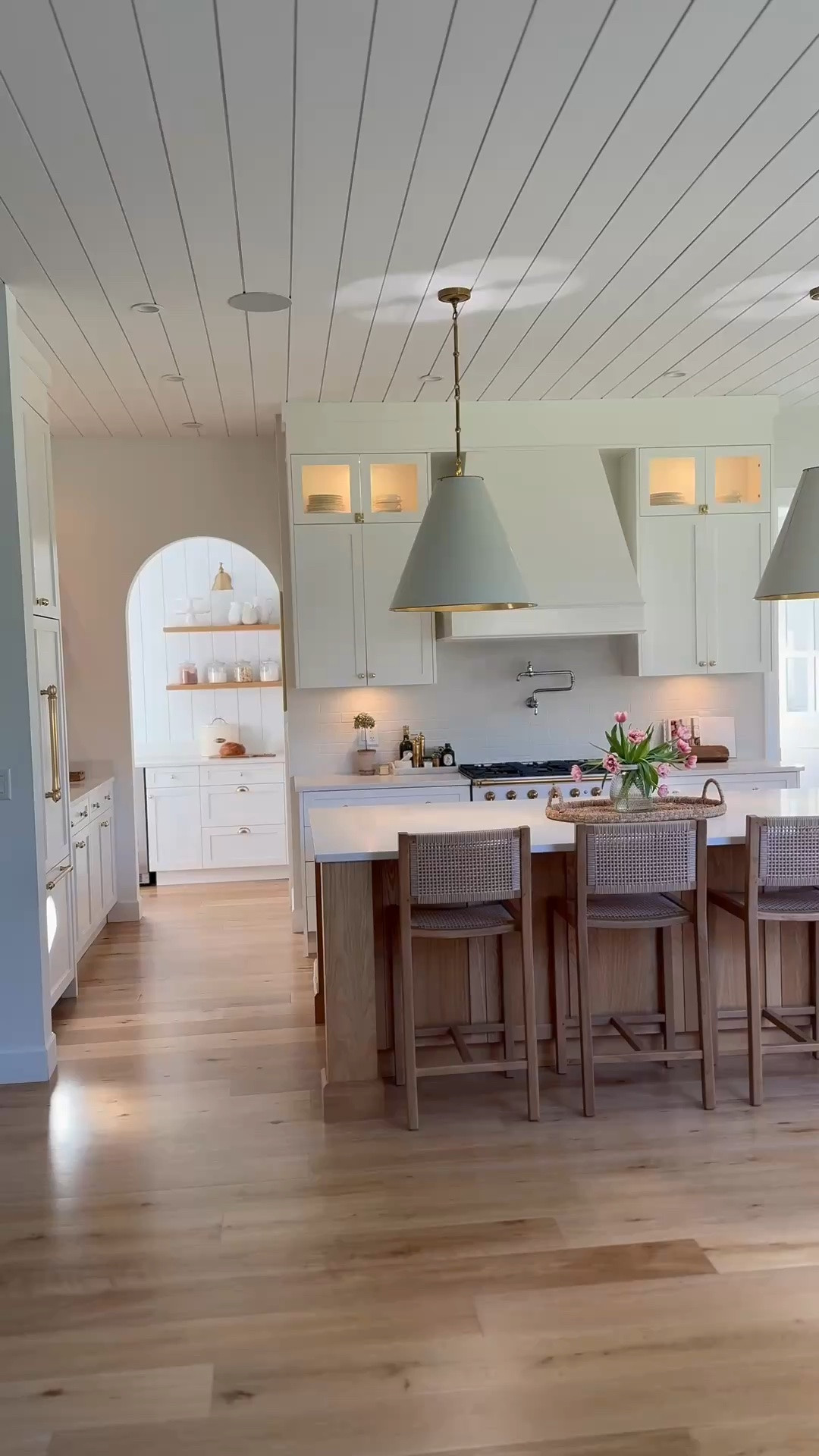 timeless kitchen combo = white oak, brass & white cabinetry

#LTKsale #LTKhome