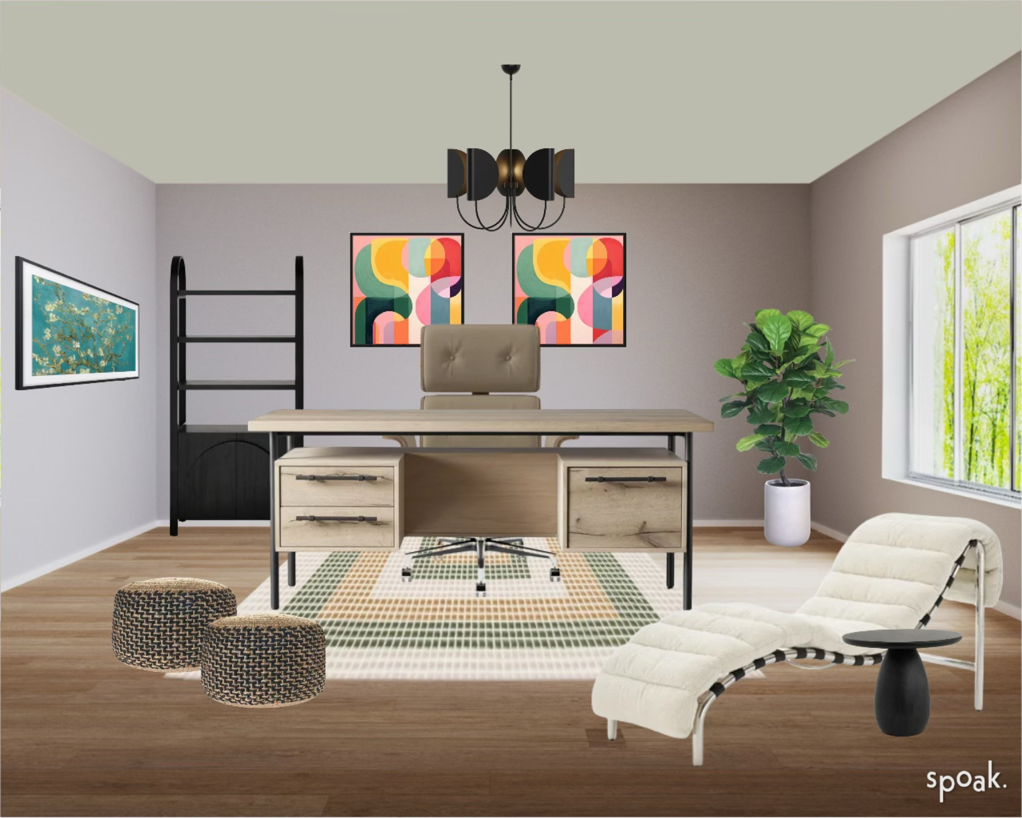 Office vibes. 🧘🏻‍♂️ 

#LTKxWayfair #LTKSaleAlert #LTKHome