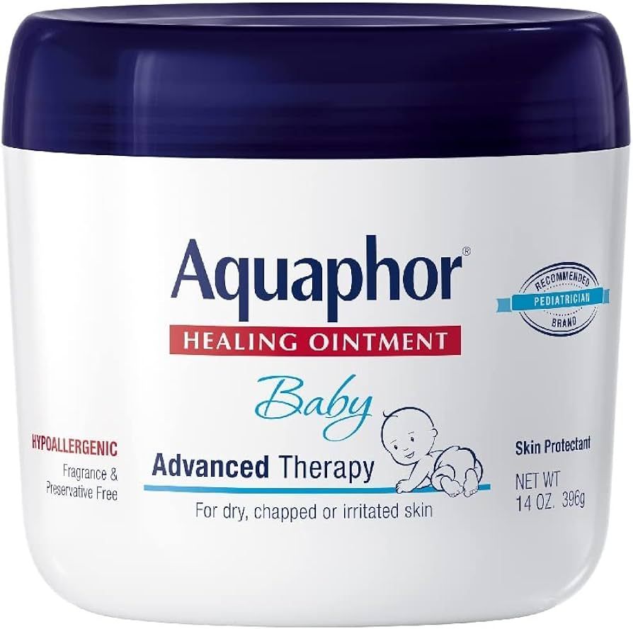 Aquaphor Baby Healing Ointment Advanced Therapy Skin Protectant, Dry Skin and Diaper Rash Ointmen... | Amazon (US)