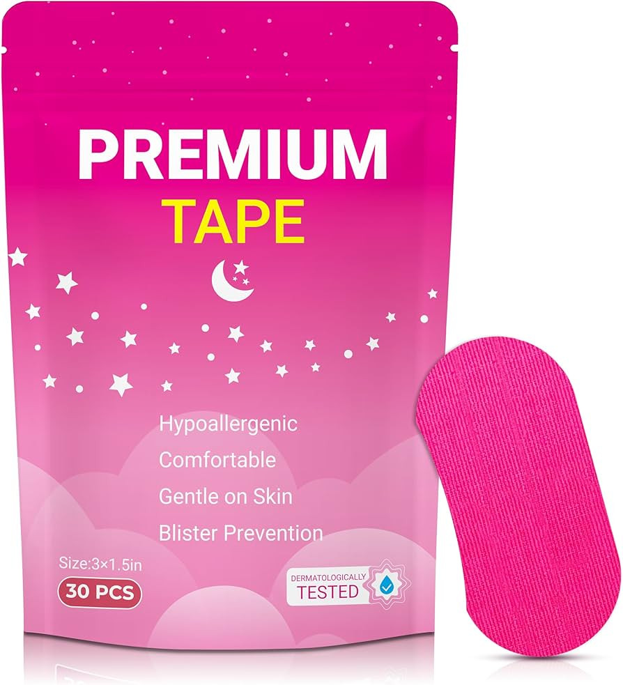 30 Pcs Pink Premium Strip Tapes Hypoallergenic Painless Removal Tape, Strong Adhesive Tape Multi-... | Amazon (US)