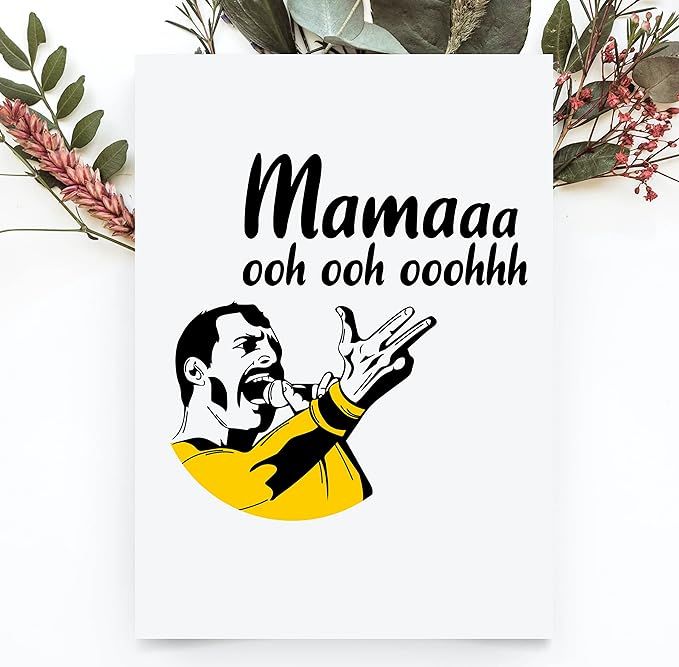 Funny Mother's Day Card For Mom From Daughter, Unique Birthday Gift Ideas, Card For Mama From Kid... | Amazon (US)