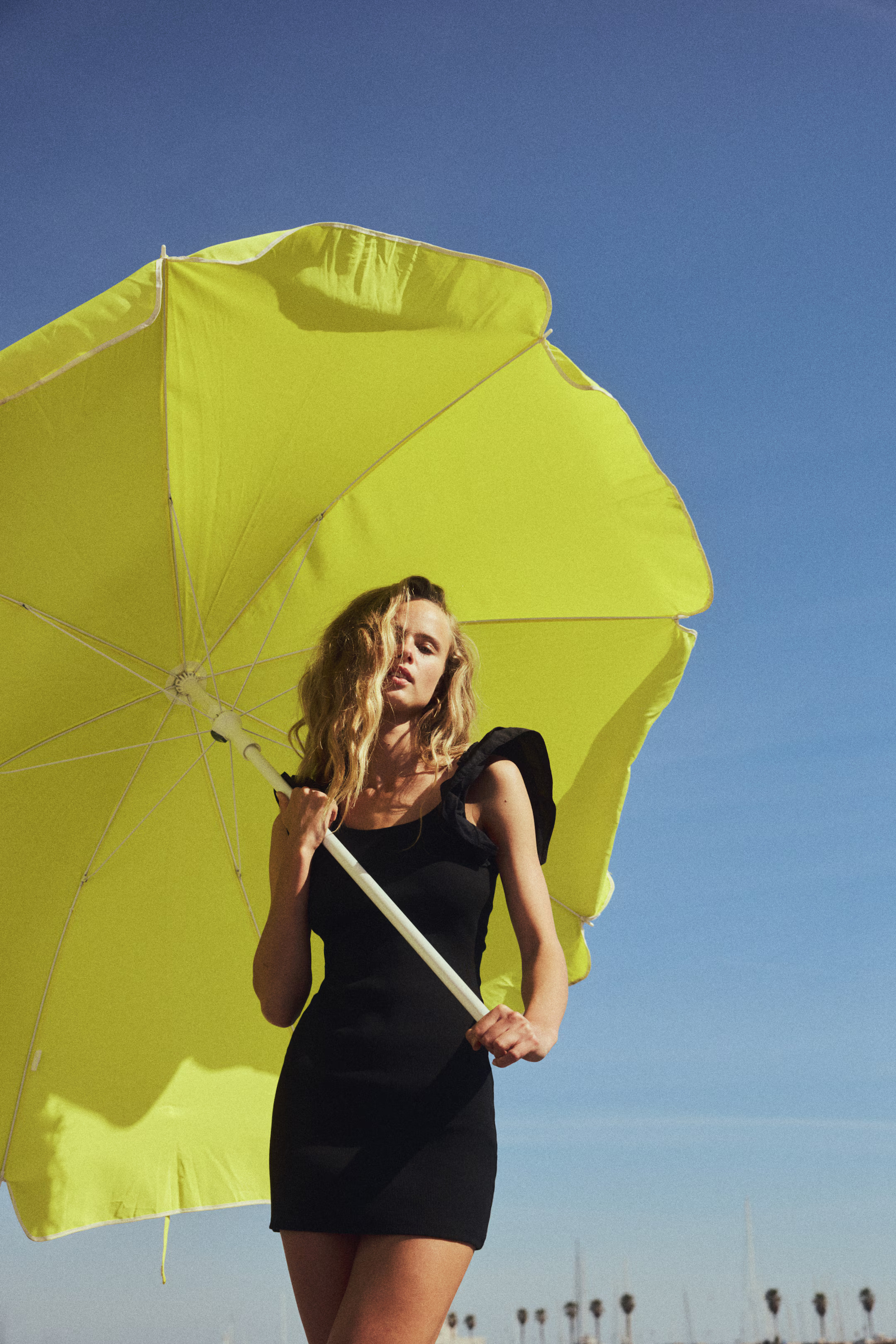 Ruffle-Trimmed Jersey Dress | H&M (US + CA)