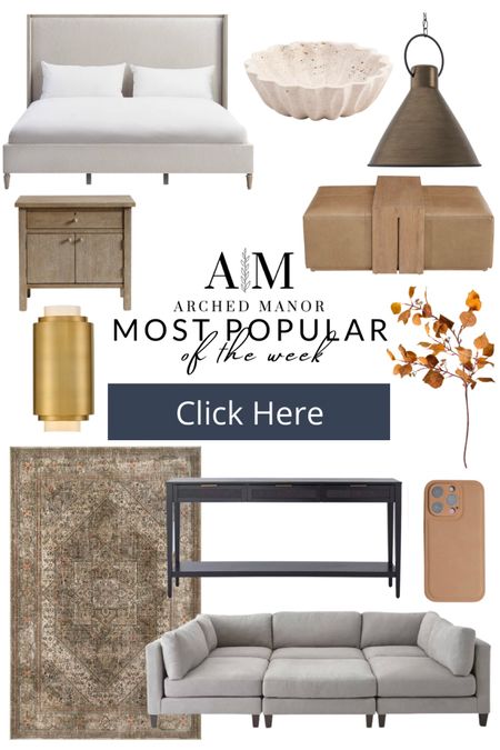 Favorite home decor and furniture from the week! 

#LTKhome #LTKsalealert #LTKfindsunder50