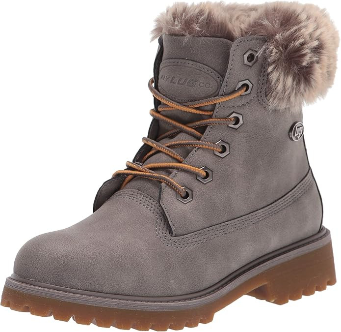Lugz Women's Convoy Fur Classic 6-inch Chukka Fashion Boot Combat | Amazon (US)