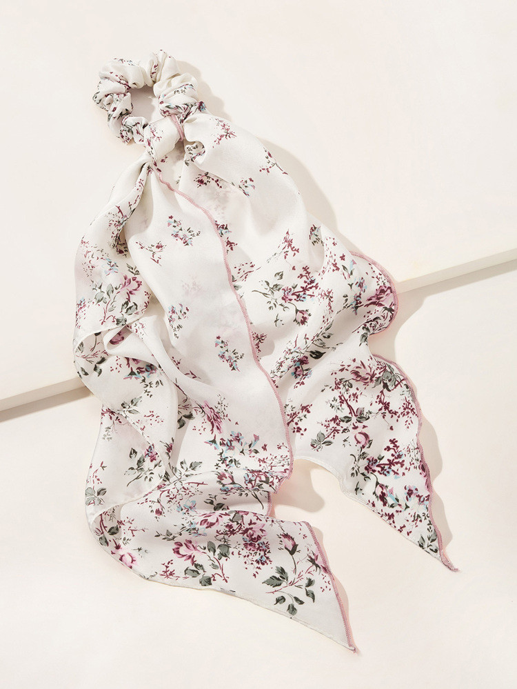 Calico Scrunchie Scarf | SHEIN